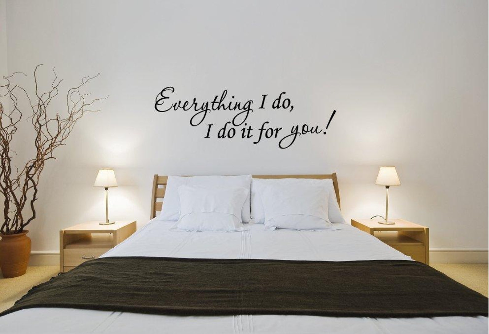 Everything I Do I Do It for You ~ Lyrics, Wall or Window Decal - Etsy