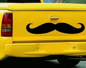 Mustache for Truck ~ Auto, Wall or Window Decal