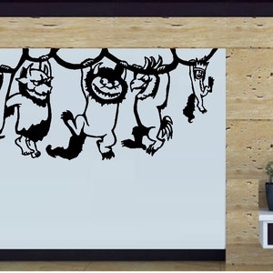 Where the wild things are  #2 - Wall Decal, Children