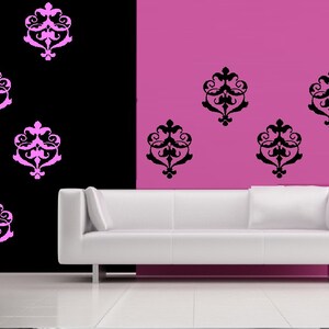 Vinyl Stencil #A Qty 4 ~ Wall or Window Decal  each is 6&quot; x 8&quot;
