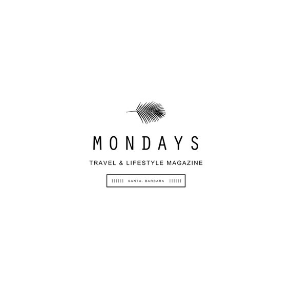 Travel Agent Logo Blog Logo Hotel Logo Palm Logo Resort Etsy