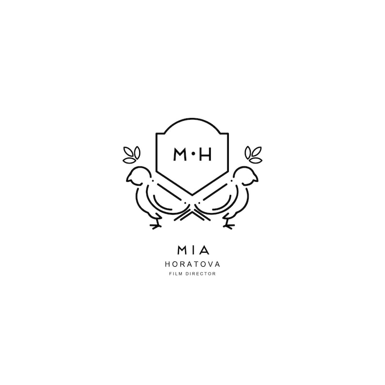 Bird Logo Photography Logo Estate Logo Architect Logo Etsy