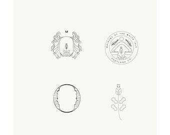 Scottish Logo, Highlands logo, thistle logo British logo, crest logo, hotel logo, boutique logo, travel logo, restaurant logo, Couture logo,