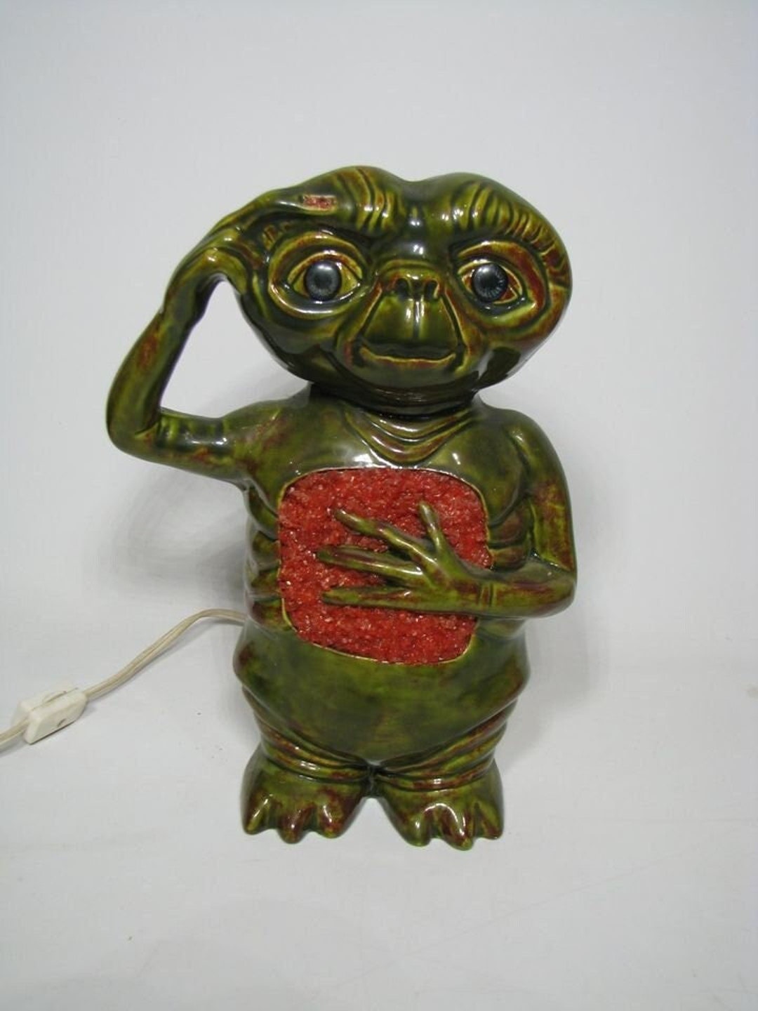 ET Ceramic Lamp Collectible Extra Terrestrial Character Etsy