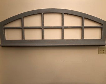 Custom Window Frame with Shelf