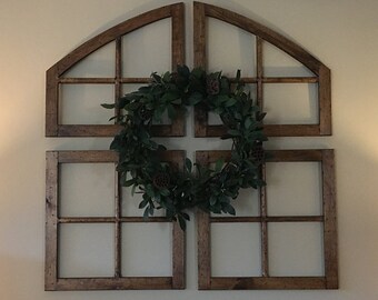 Rustic Window Frame Grouping