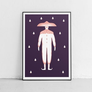 Mushroom | screenprint poster | 50x70cm
