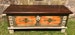 Indian distressed painted storage chest, wedding trunk, furniture, home and living 