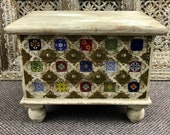 Indian storage trunk, dowry chest, hope chest, blanket box, tv stand, coffee table furniture, home and living