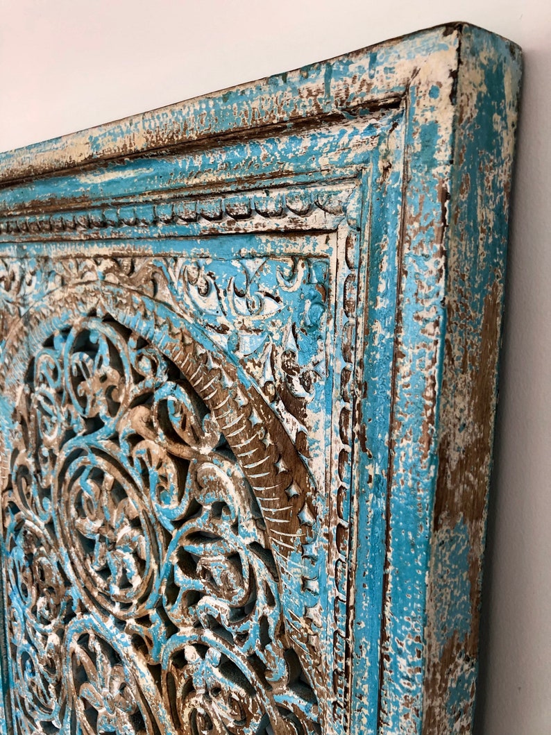 Antique Indian jali wall panel wall decor home decor home