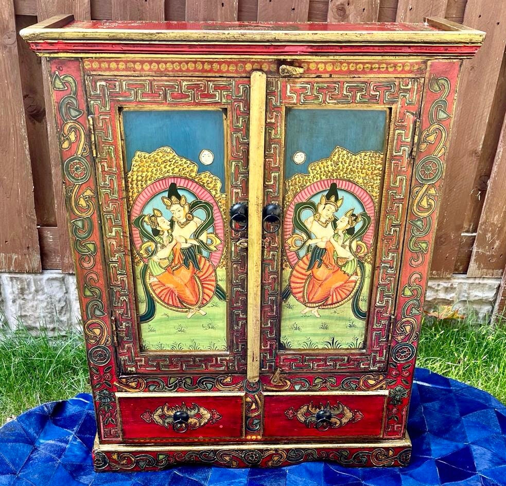 Asian China Cabinet Etsy UK
