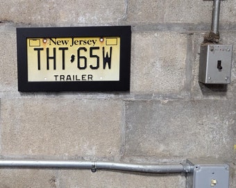 6x12 License Plate Frame - Wall Mount