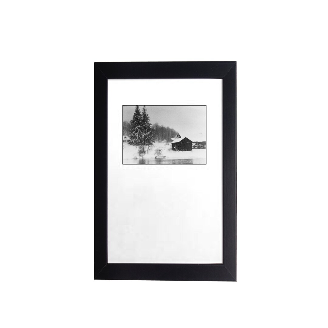 8x10 Offset Picture Frame 8x10 in 14x20inch Photo Frame, Matted 8x10 Photo Frame Etsy