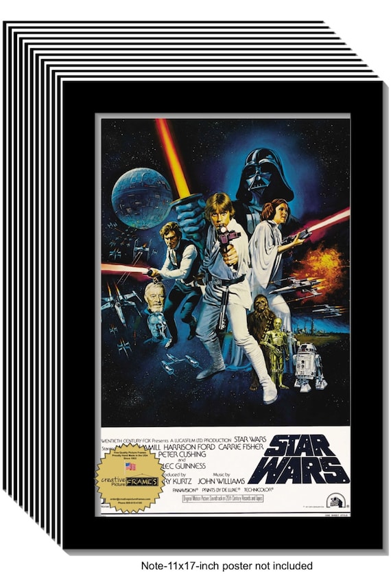 11x17 Black Poster Frame: Eco-friendly Molding - Etsy