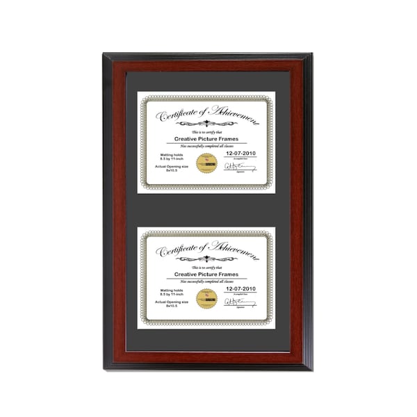 Double Diploma Frame Etsy