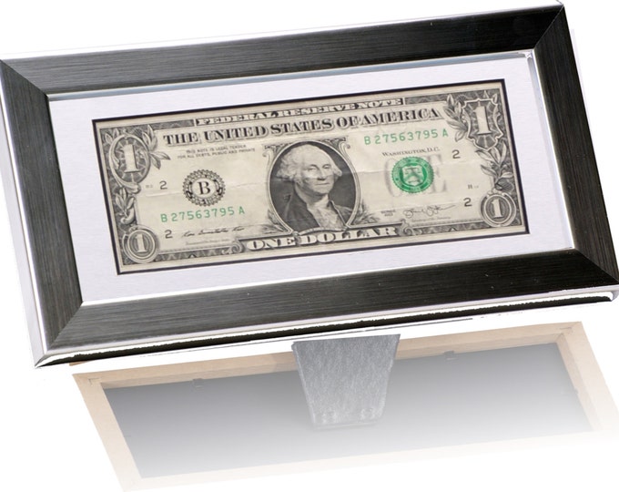 New Business Owner Gift, First Dollar Frame, Entrepreneur Wall Art
