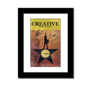 Theatre Bill Frame with Matting