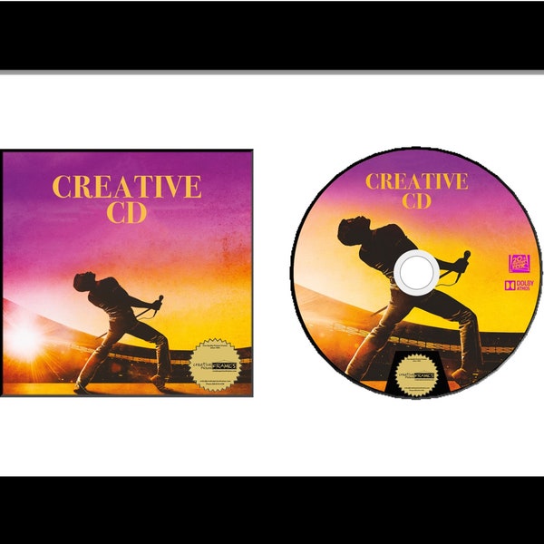 8 " x 12 " CD Music Frame with Matting Displays Disc and Cover Self - Standing or Wall Display (CD/Disc Not Included)