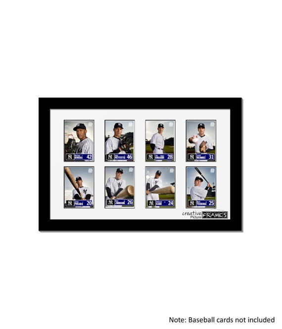 Eight Baseball Card Frame Perfect for Collectors Home Etsy