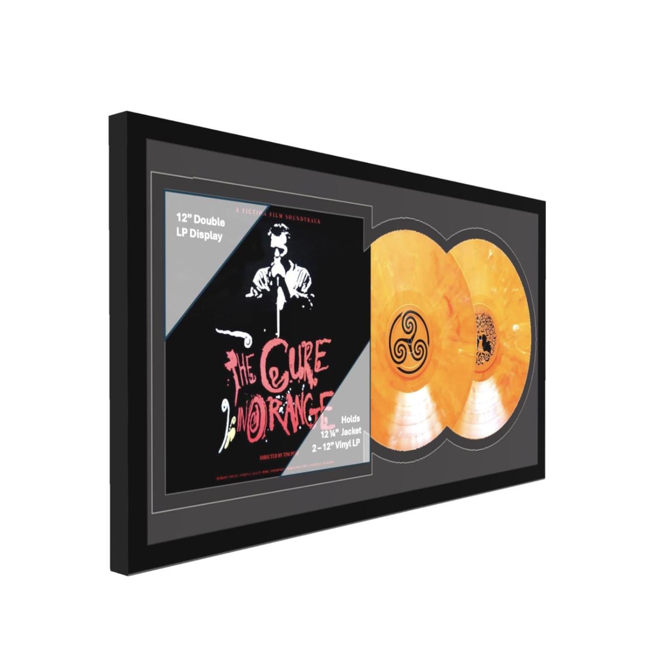 Double Jukebox-style Vinyl Record Frame to Display Album