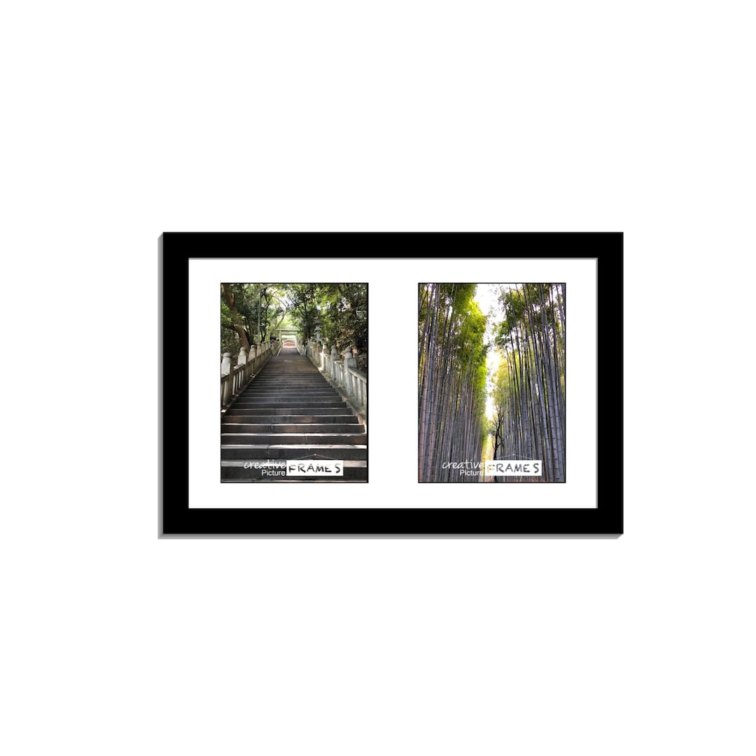2 Opening 8x10 Picture Frame - Frame for Two 8x10-inch Photographs - Etsy