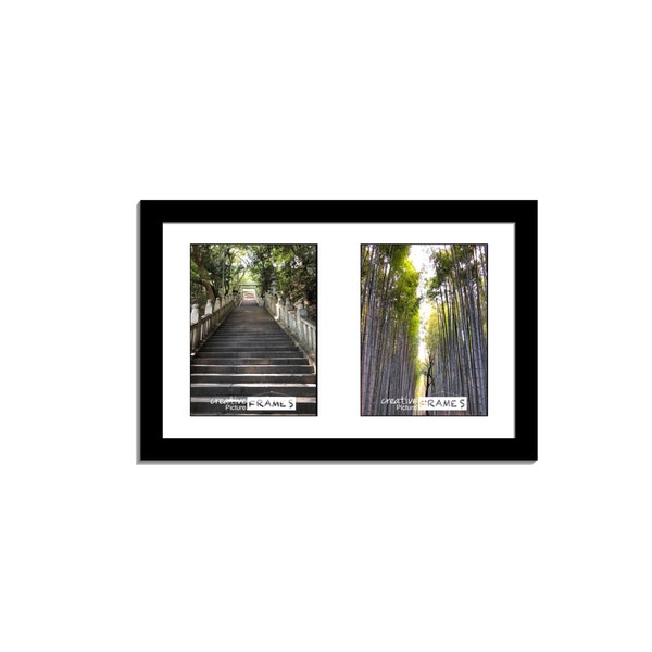 2 Opening 8x10 Picture Frame - Frame for Multiple 8x10-inch Photographs