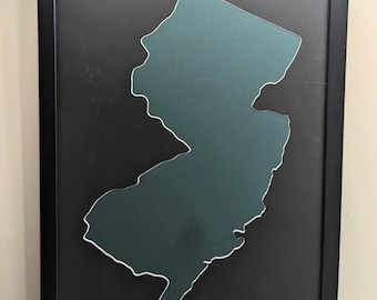 32x40-inch New Jersey Picture Frame (NJ)