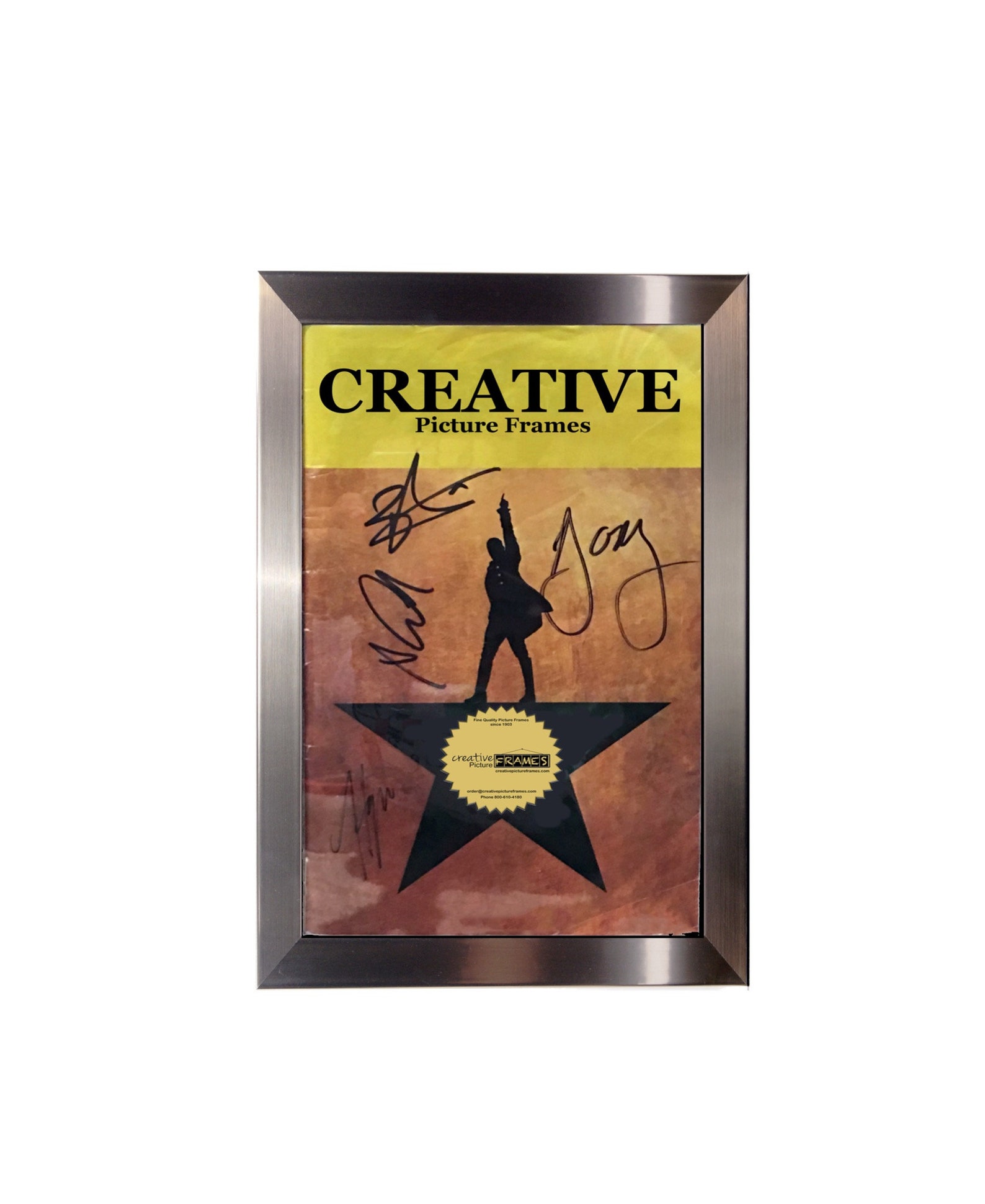 Broadway Theatre Frame Holds 5.5x8.5inch Media Booklet not Etsy