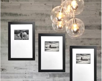 Offset Matted Photo Frame: 8x10 in 14x20-inch Frame