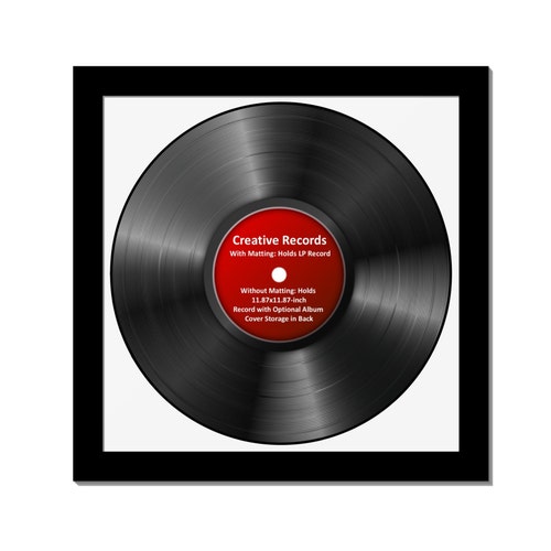33 Vinyl Record Cover Frame With Mat LP Not Included Etsy