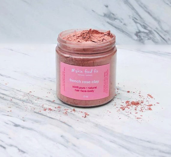 Clay Face Mask Kaolin White Clay Rhassoul Clay Bentonite Etsy