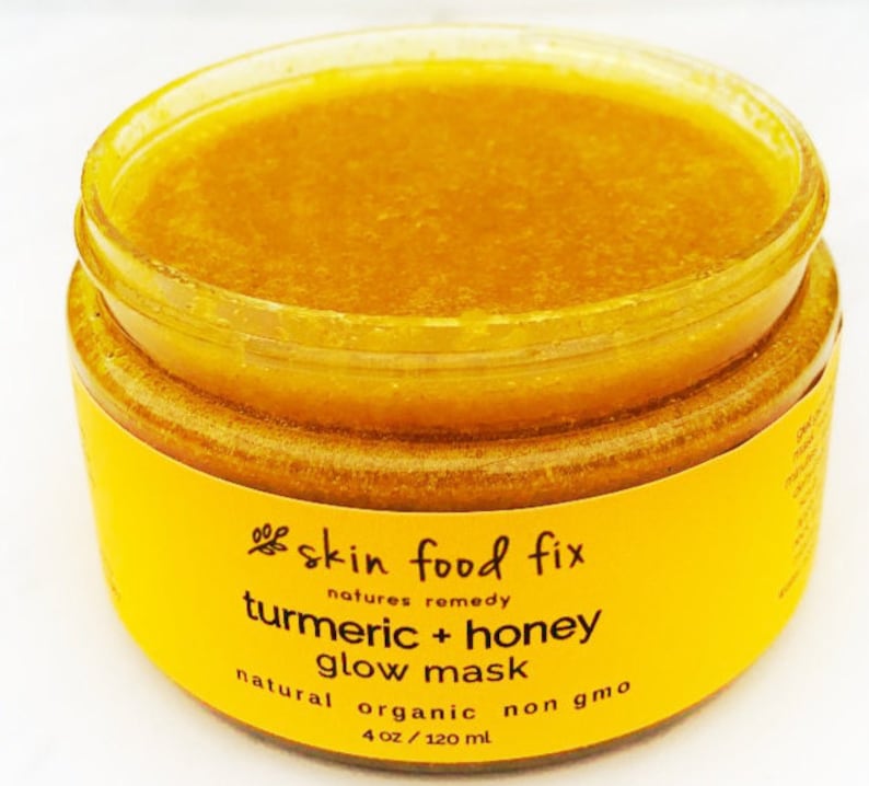 Turmeric Honey Mask Manuka Honey glow Skin Hydrate Curcuma Etsy