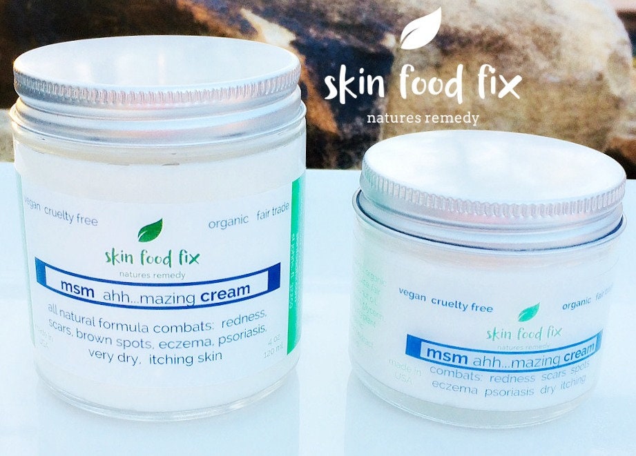MSM Cream Psoriasis Acne Rosacea Eczema Skin Optimsm acne Etsy
