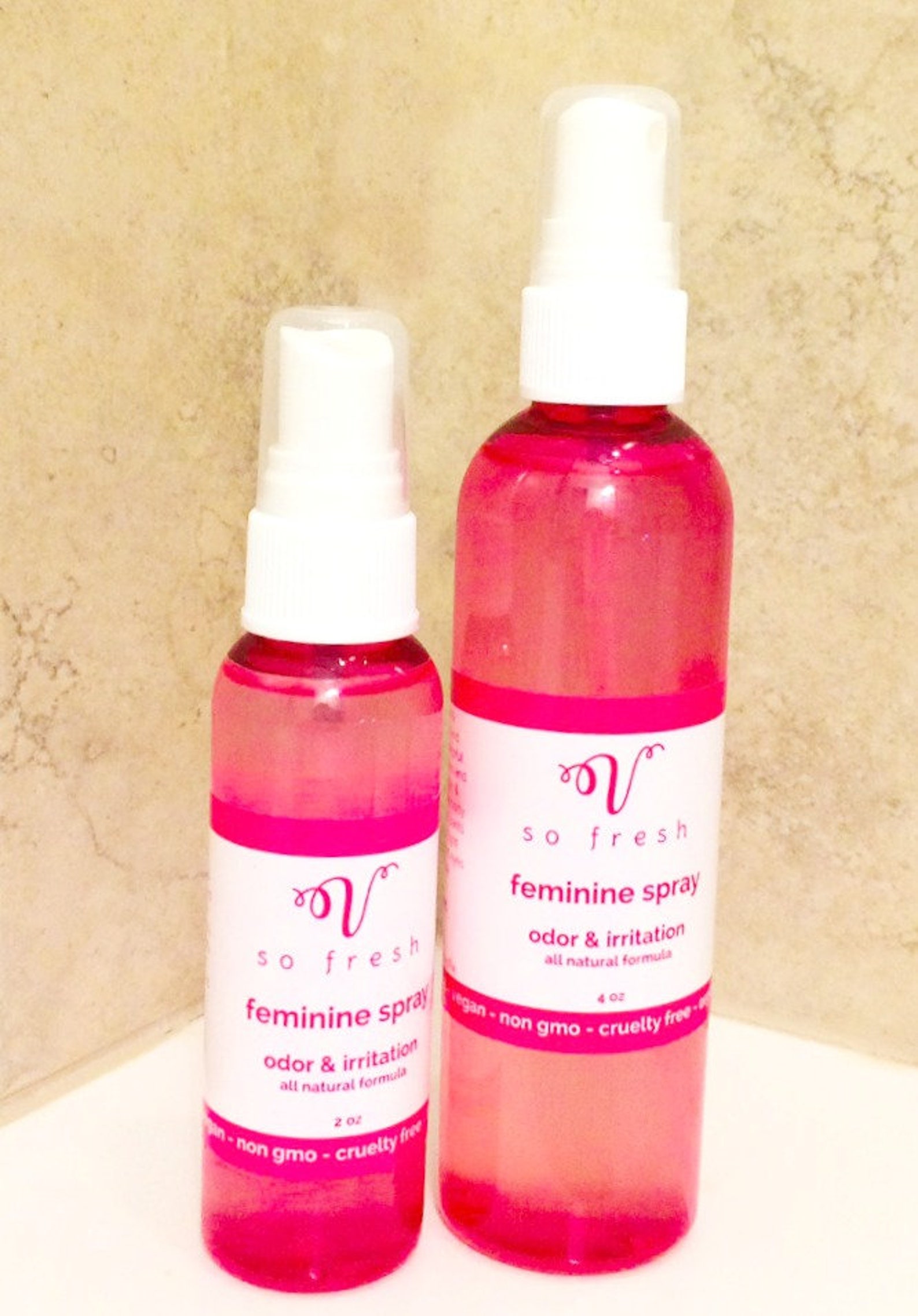 Feminine Hygiene Spray odor fast clean up organic pure clean Etsy