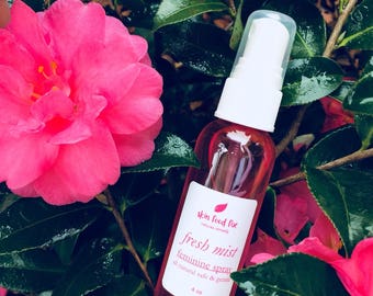 Feminine Hygiene wash spray, Liquid Deodorant, vagina odor organic pure clean on the go cleanser spritz freshen
