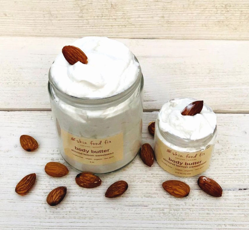 Almond Lemon Body Butter, Biscotti Sweet Almond Bitter Almond Aroma, …
