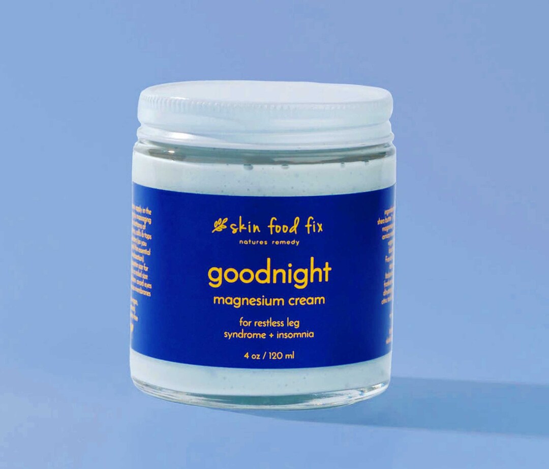 Magnesium Cream, Sleep Insomnia Restless Legs Muscles, , Blue Tansy Chamomile Magnesium Cream