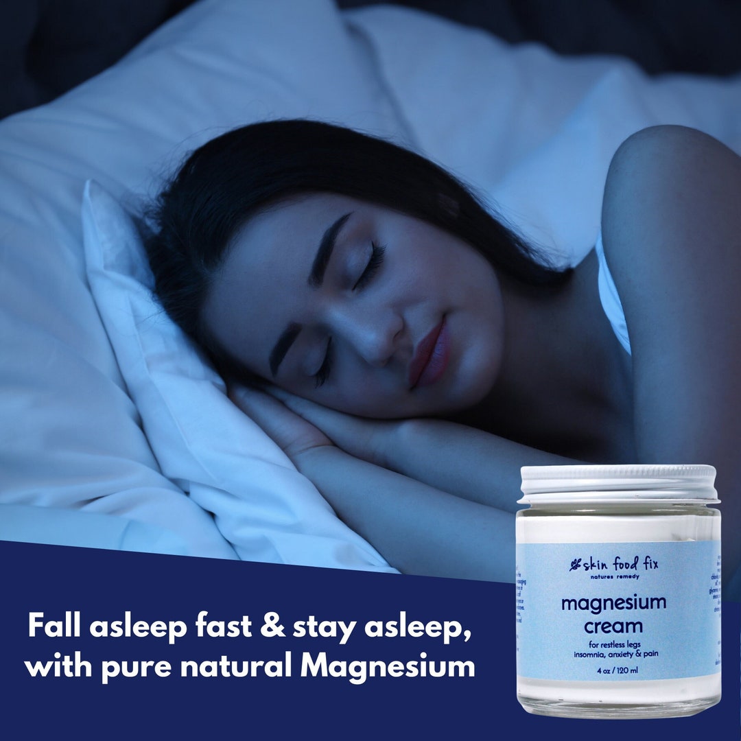 Sleep Magnesium Cream, Hyper Child Kids Children Restless Anxious Going