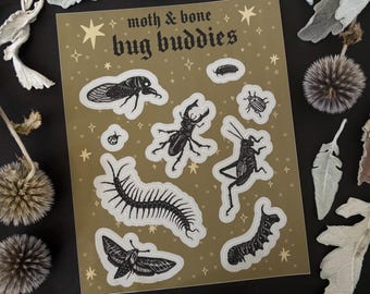 BUG BUDDIES Sticker Sheet