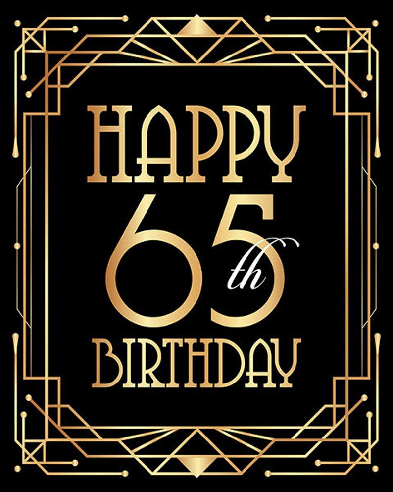 65th Birthday