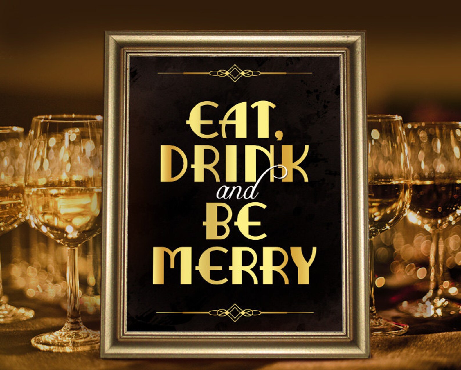 Eat And Drink And Be Merry