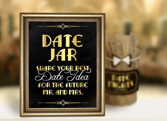 Great Gatsby Decorations I Black & Gold Party Supplies