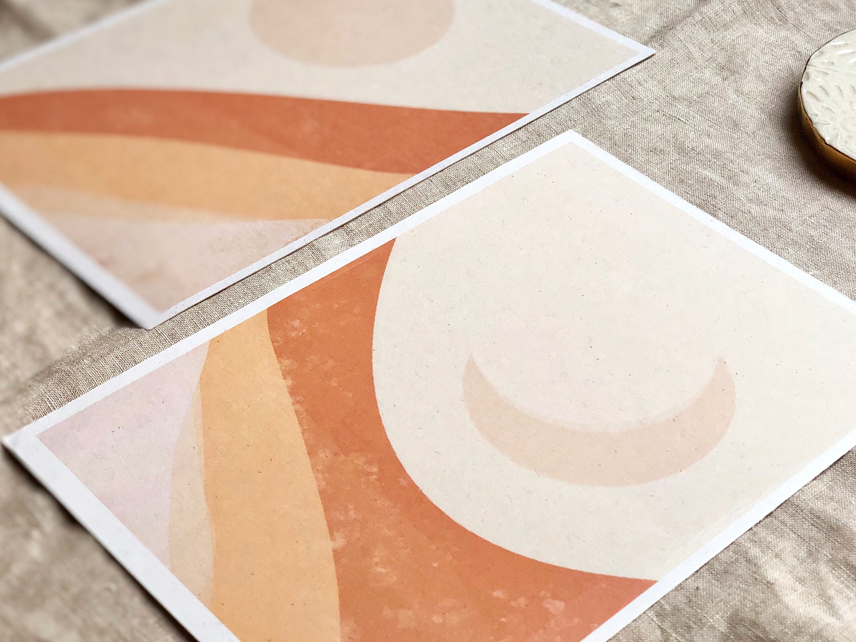 Conjunto de impresión de arte moderno decoración de vivero | Etsy