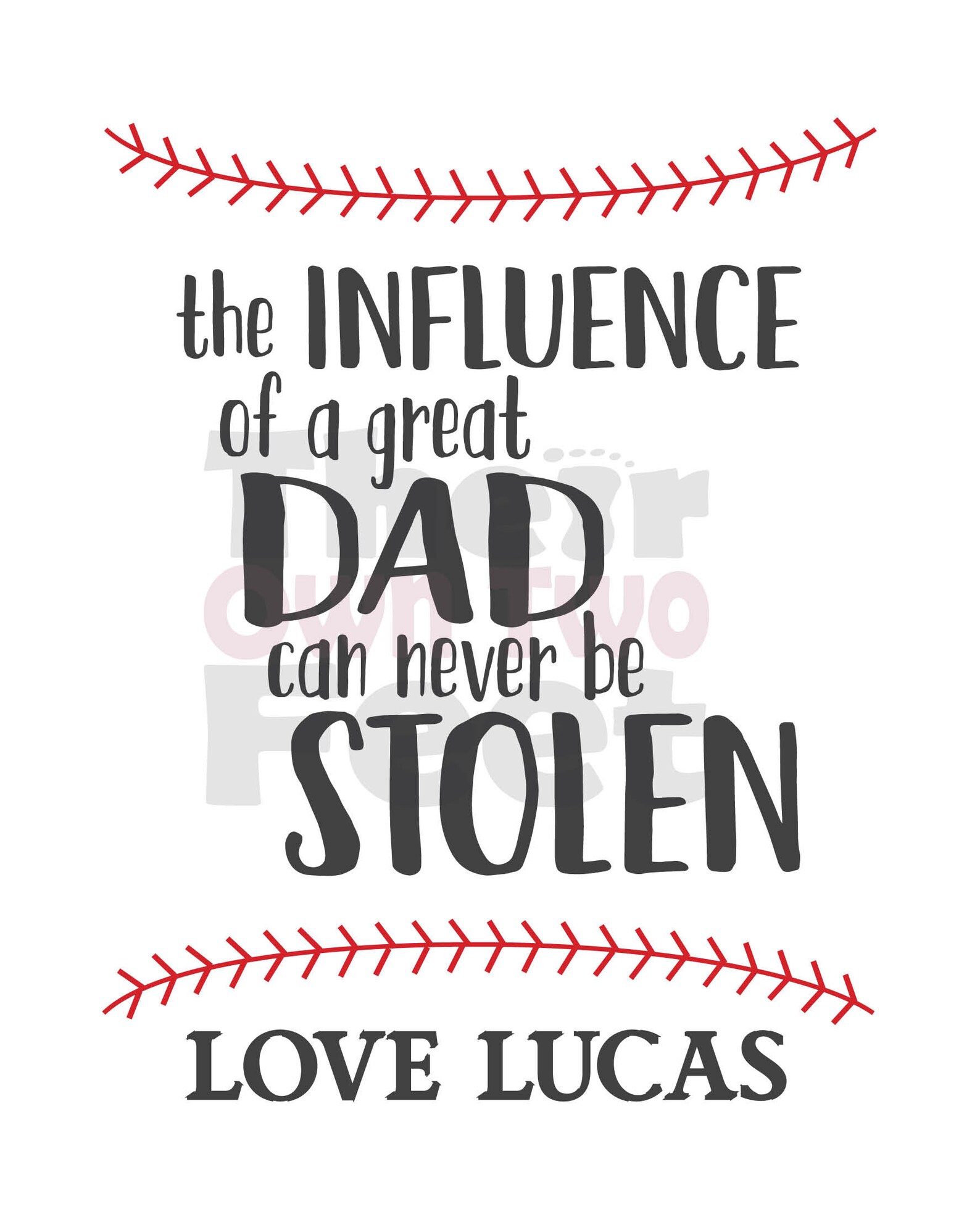 Dad Baseball Gift Fathers Day Gifts for Dad Fathers Day Etsy