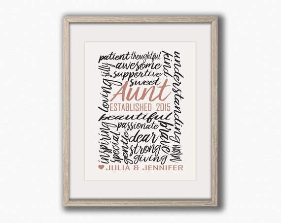 sentimental gifts for aunt