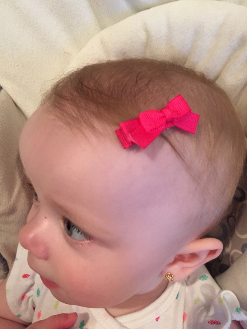 Christmas Bows for Baby Christmas Baby Hair Clips Infant Etsy