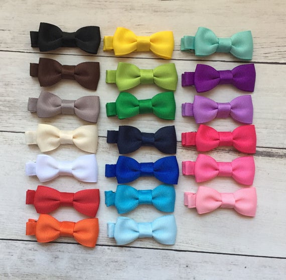 etsy baby hair bows