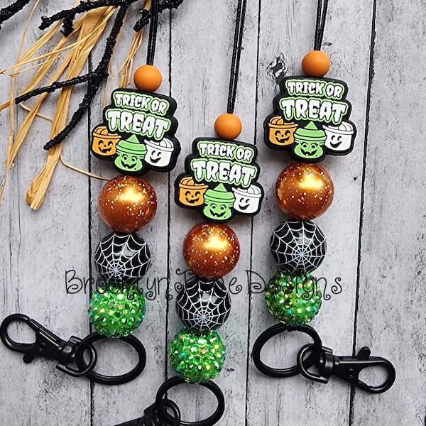 Halloween lanyard, candy corn, fall teacher lanyard, lanyard, teacher gift, ID badge holder, badge holder, ID holder, breakaway, teacher