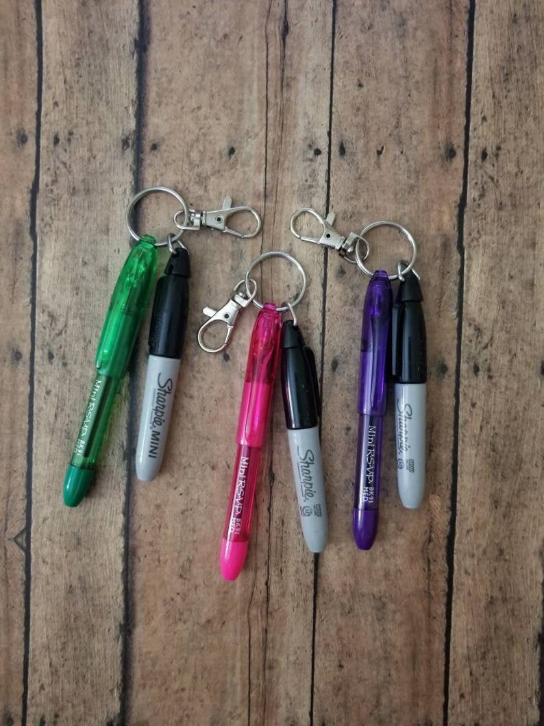 Badge Reel Accessories Sharpie Nurse Pen Nurse Badge Reel Etsy