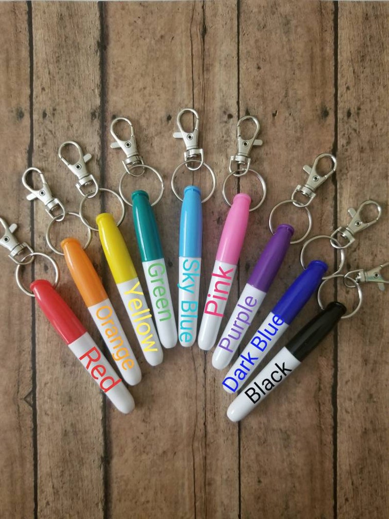 Badge reel accessories dry erase marker nurse pen nurse Etsy